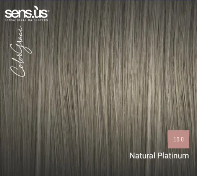 Sensus Color Grace M3K 10.0 Natural Platinum 100ml - (μόνιμη βαφή φυσικό πλατινέ) 2