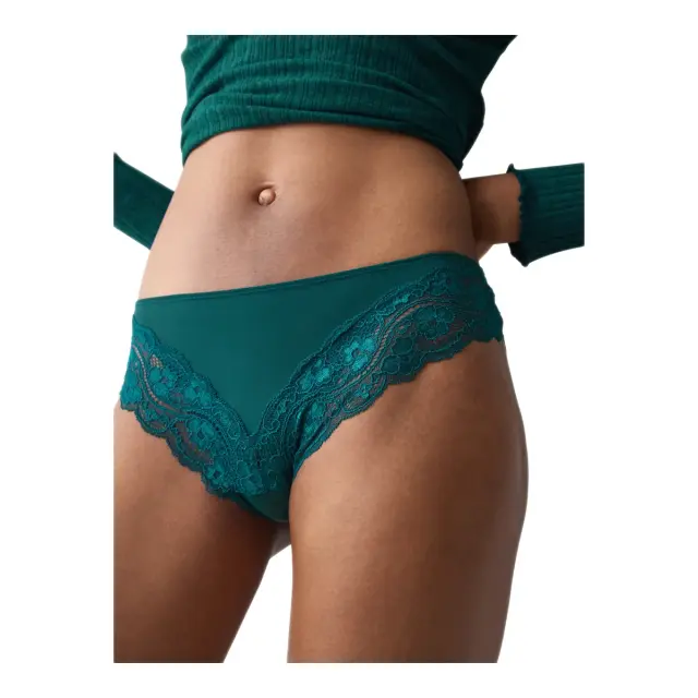 Triumph Γυναικείο Slip Lovely Micro Tai, Χρώμα Teal Green