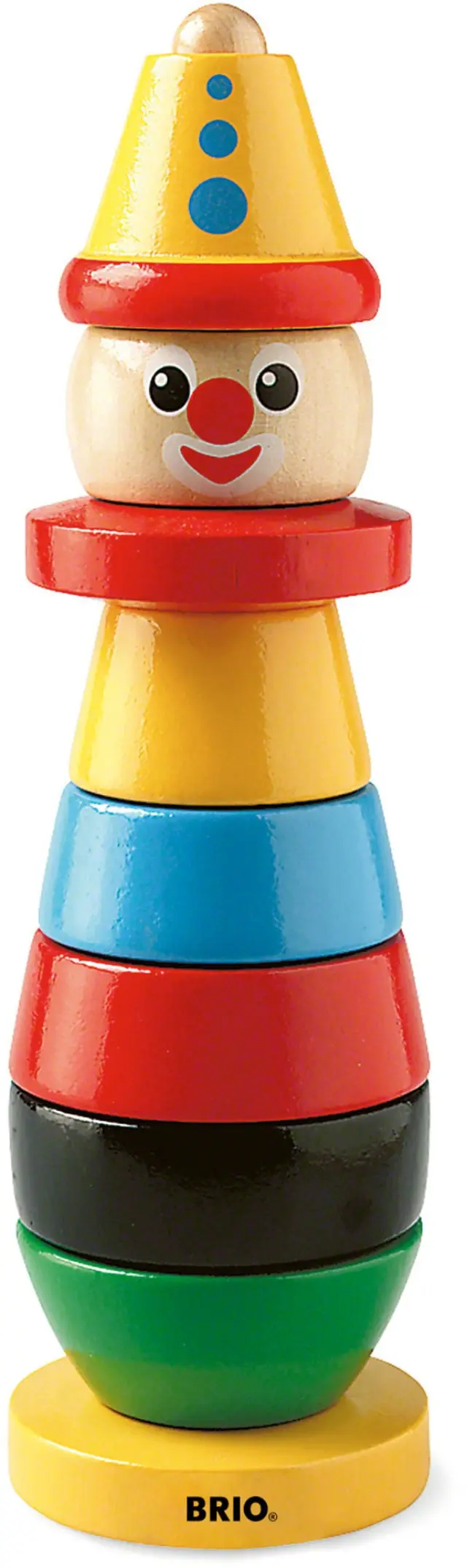 BRIO - Stacking Clown (30120) - Toys