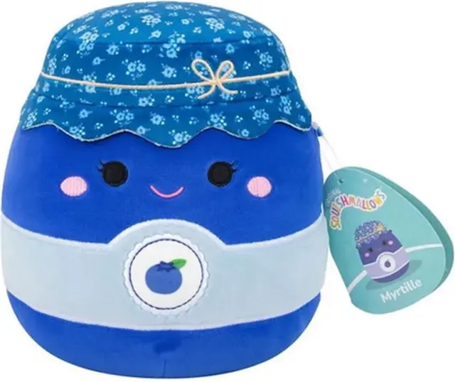 Λούτρινο Squishmallows 19εκ - Myrtille the blueberry jam, η μαρμελαδα JWSQ4064-H