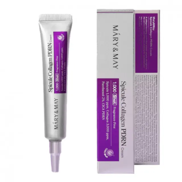 Mary&May Spicule Collagen PDRN Cream Αντιγηραντική Κρέμα Προσώπου με PDRN, Κολλαγόνο & Spicules 15g