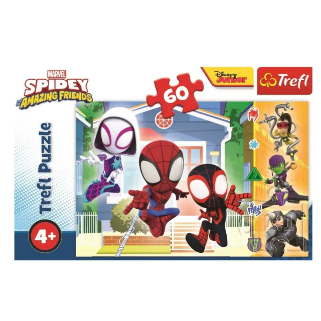 Παζλ Trefl Marvel Spidey 60τμχ 3