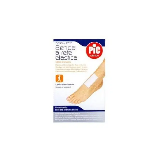 Pic Solution Bend a Rete Ελαστικός Δικτυωτός Επίδεσμος για το Πόδι και το Βραχίονα, 1 Τεμάχιο
