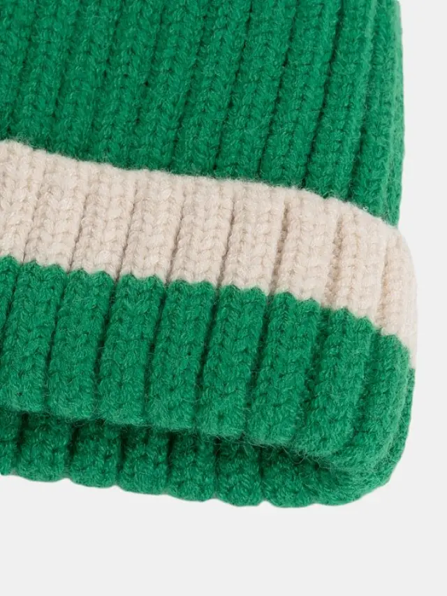 Παιδικό Σκουφάκι για Αγόρια Cozy Colorblock ΠΡΑΣΙΝΟ 2