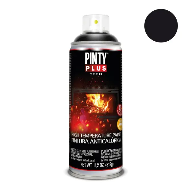 PintyPlus Tech Spray Υψηλής Θερμοκρασίας Μαύρο 400ml / 90.204 2