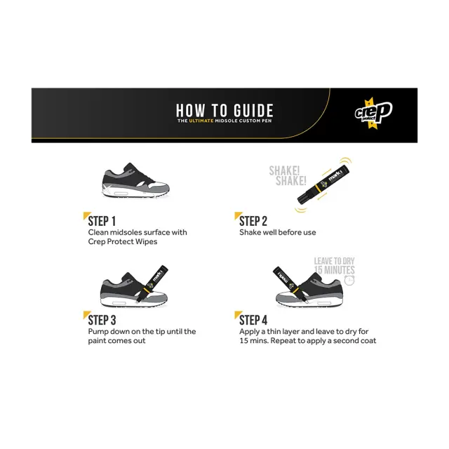 Crep Protect Mark On Pen Άσπρο 1216470-WHT (Crep Protect) - One Size 2