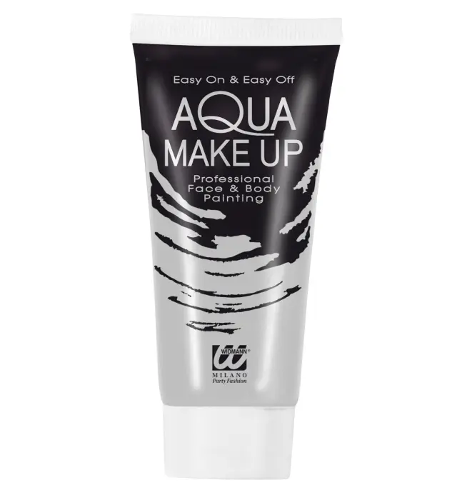Αποκριάτικο Μακιγιάζ Aqua Γκρι 30ml (Widmann) (W-03435)