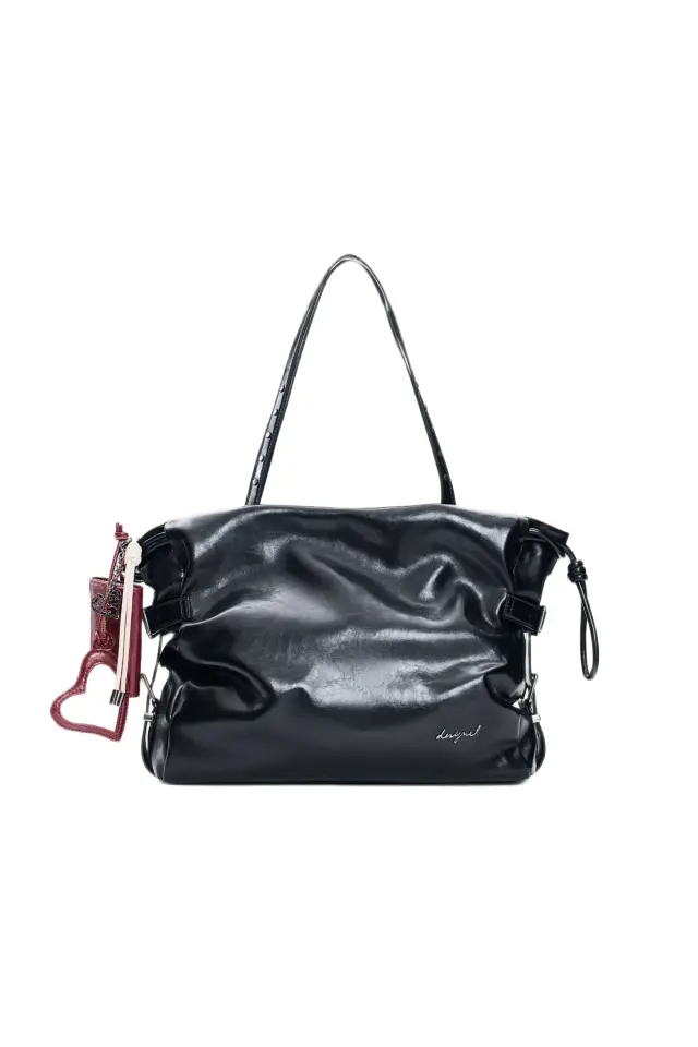Desigual - Γυναικεία Τσάντα Ώμου / Χιαστί Galaxy Lifta 2.0 26WAXP04-2000 Μαύρο