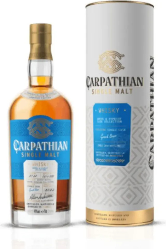 CARPATHIAN GREEK BEER SINGLE MALT WHISKEY 700ML 46%