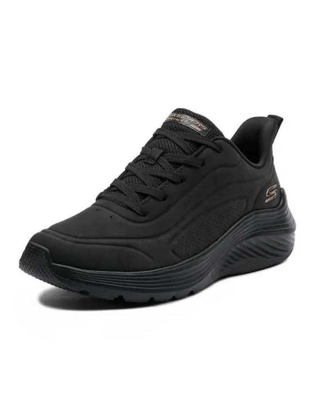 Skechers Women's Bobs Squad Waves Just Wading Τριπλό Μαύρο 117485-BBK (Skechers) 2