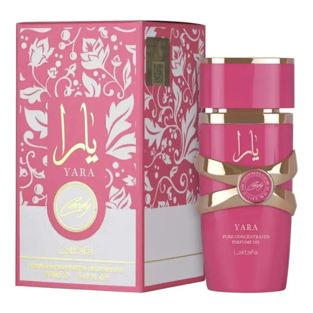 Lattafa Yara Candy Pure Concentrated Perfume Oil Γυναικείο Αρωματικό Λάδι 20ml
