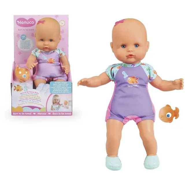 Κούκλα μωρό Nenuco Soft Πάμε Για Μπανάκι