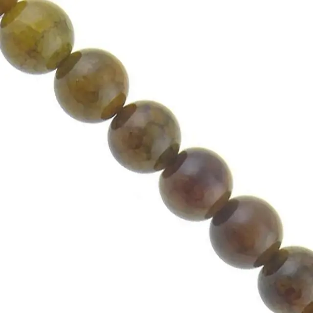 Αχάτης Natural Dragon Veins Ø6mm ~60τεμ