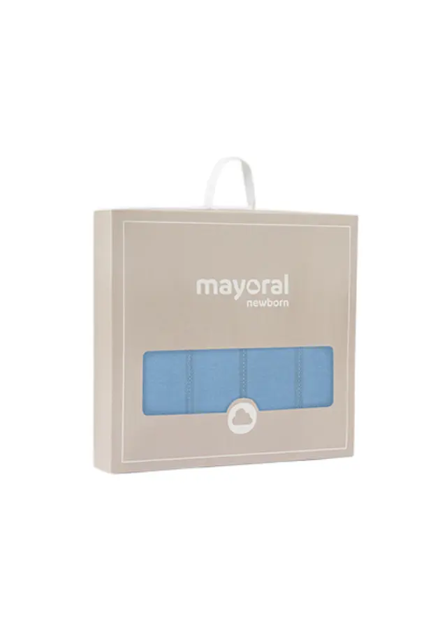 Mayoral Newborn βρεφικό πλέκτο σάλι 26-09019-1