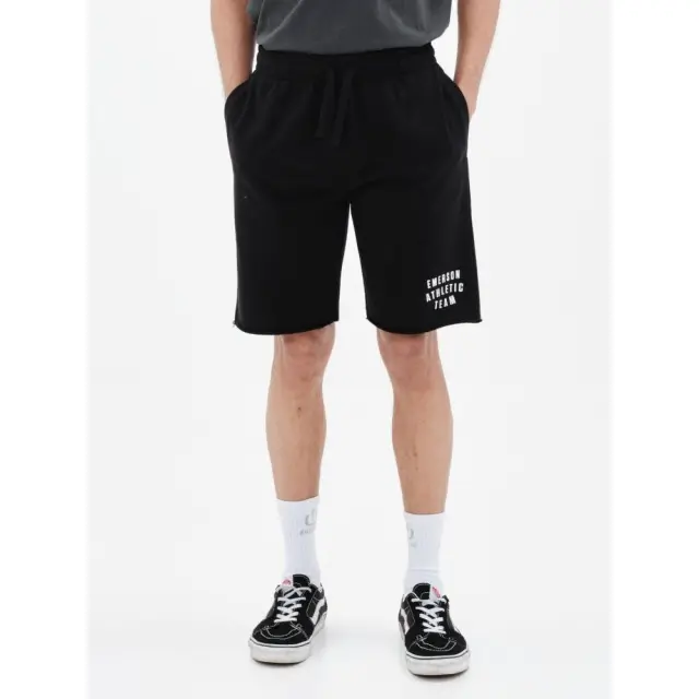 Emerson Men's Sweat Shorts (221.EM26.37-Black) - Μαύρο - XXL