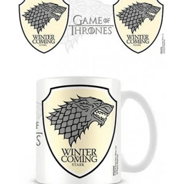 Pyramid GAME OF THRONES - Ceramic Mug - 300 ml - Stark