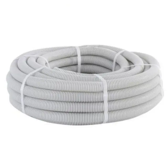 Corrugated pipe 50 grey b/p cover TXM-M 25m