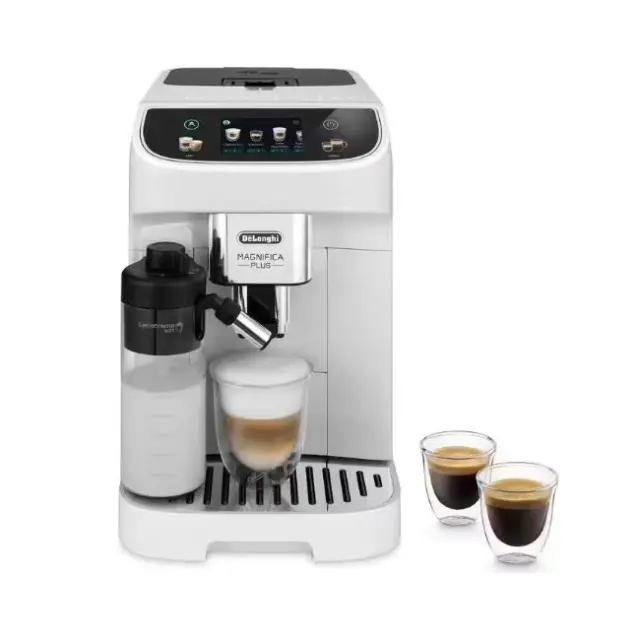 De'Longhi Αυτόματη Μηχανή Espresso Magnifica Plus 1450W 15bar White (ECAM 320.60.W)