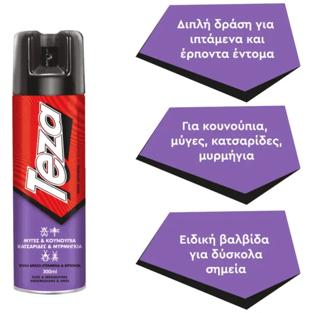 ENTOMOKTONO ΣΠΡΑΥ TEZA 300ml