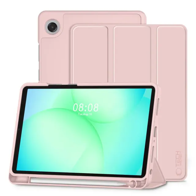 Tech-protect Sc με Βάση για Pen Galaxy Tab A9+ / A11+ Plus 11.0 Pink