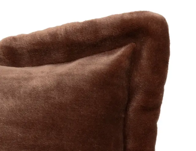 Διακοσμητικό Μαξιλάρι Cuddly Atmosphera με διαστάσεις 53x53cm - Brown 204412D 3