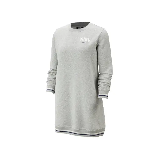 NIKE W NSW DRESS LS FLC VRSTY - XS