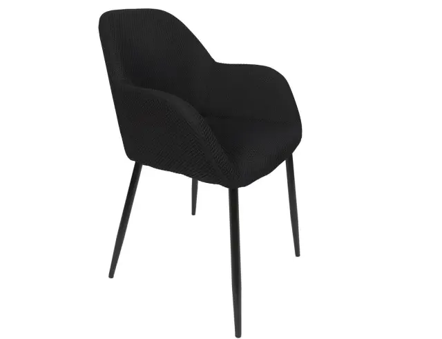 Καρέκλα Atomic Home Deco Factory με διαστάσεις 59x55.7x85cm - Black HD0479 2