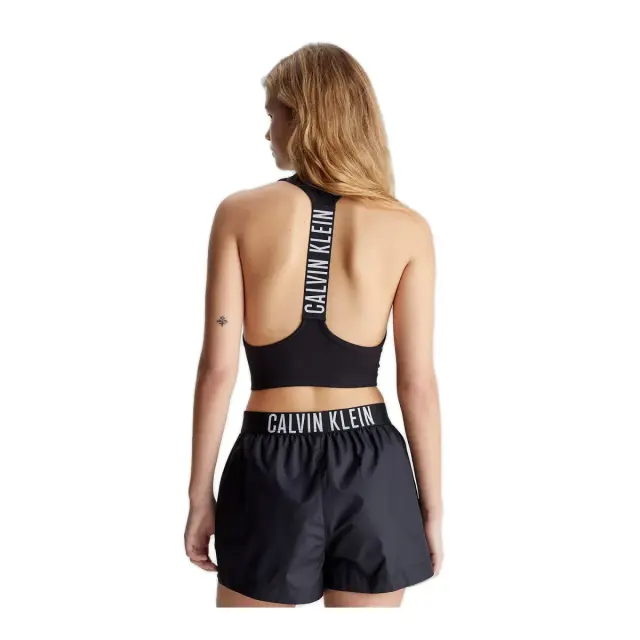Calvin Klein Γυναικείο Μπλουζάκι Tank Top Intense Power, Χρώμα Μαύρο - S 2