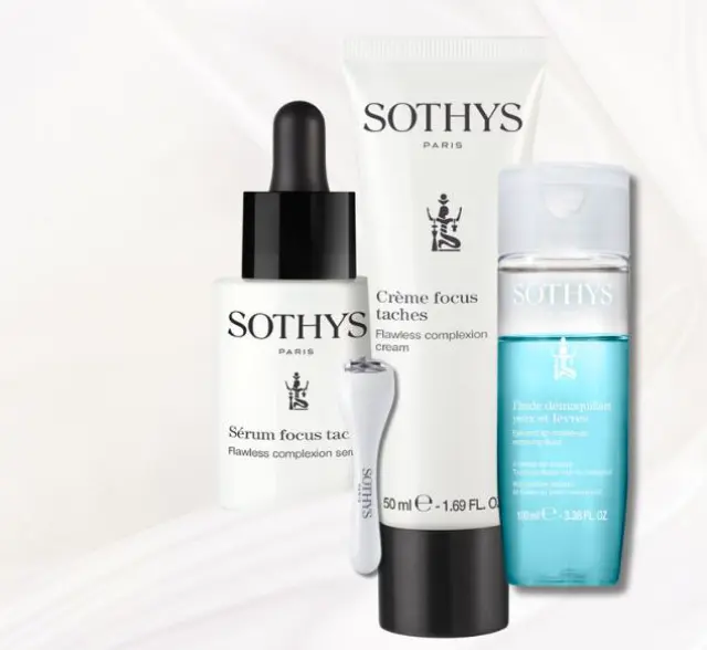 Sothys ➢ Illuminating Box: Flawless Complexion Cream 50ml & Flawless Complexion Serum 30ml & Ridoki ➢ Bi-phase Eyes & Lips Removing Fluid 100ml με ΕΚΠΤΩΣΗ 25%
