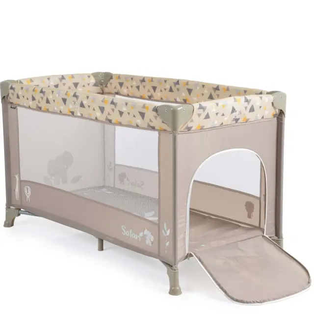 MONI - Folding cot Safari beige - 3800146248628 3