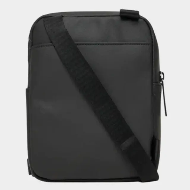 Calvin Klein - Ανδρική Τσάντα Ώμου/Χιαστί Rubberized Conv Reporter S K50K511252-BEH σε Μαύρο χρώμα 3