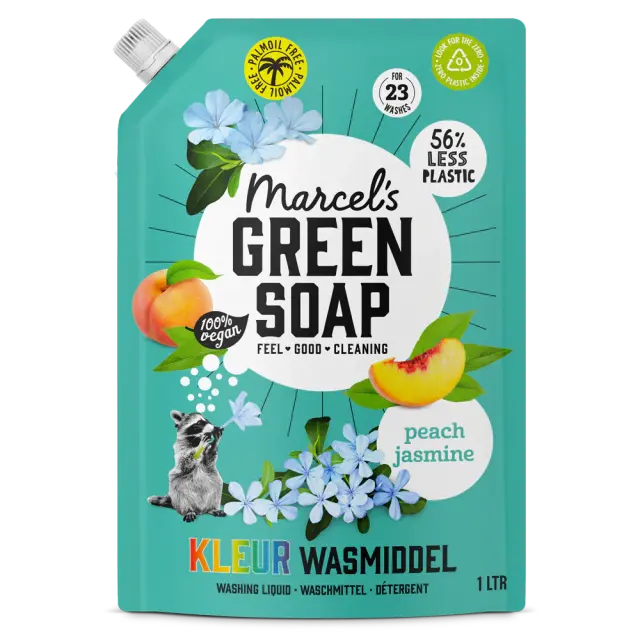 Marcel’s Green Soap Απορρυπαντικό ρούχων για χρωματιστά 1Lt Refill