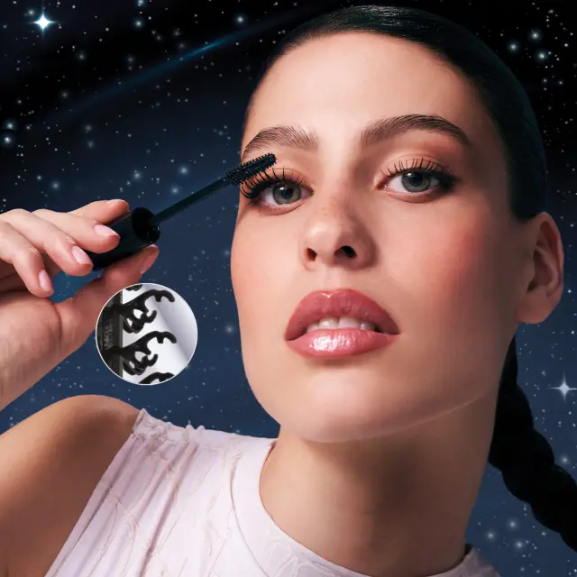 Mon Rêve Cosmic Mascara Μάσκαρα για Όγκο & Καμπύλη 12ml - 01 Black 3