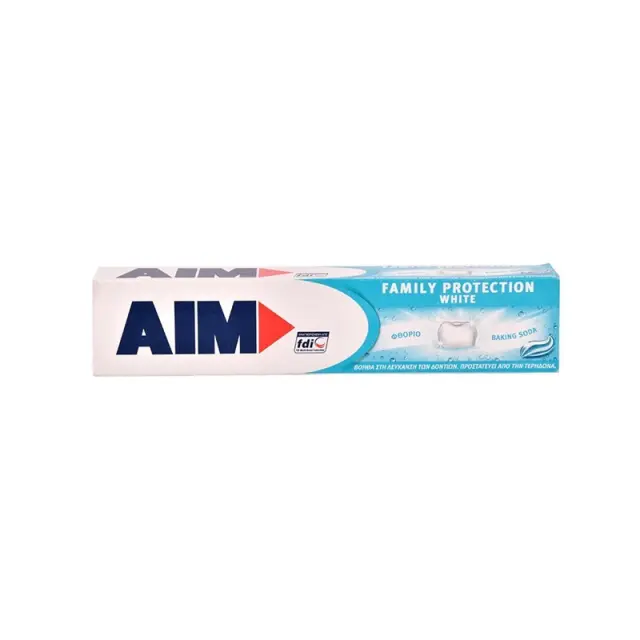 Aim Οδοντόκρεμα Family Protect White 75ml