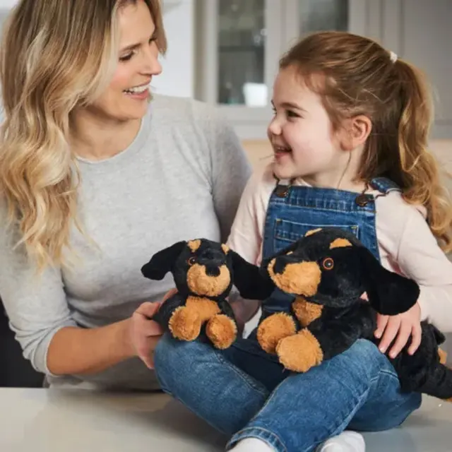 Warmies Junior Dashshund Λούτρινο-Θερμοφόρα με Άρωμα Λεβάντα, 1 τεμάχιο 2
