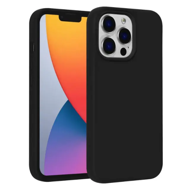 UNIQ για iPhone 13 Pro Premium Πίσω κάλυμμα - Μαύρο