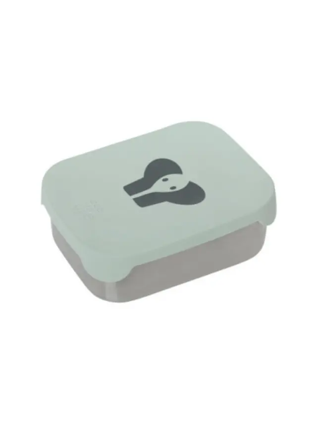 Ecolife Animals Ανοξείδωτο Παιδικό Σετ Φαγητού 0.8lt Elephant 17 x 13 x 8εκ.