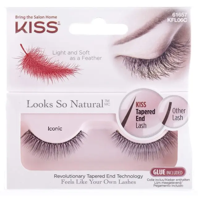 KISS Natural Lash Iconic False Eyelashes