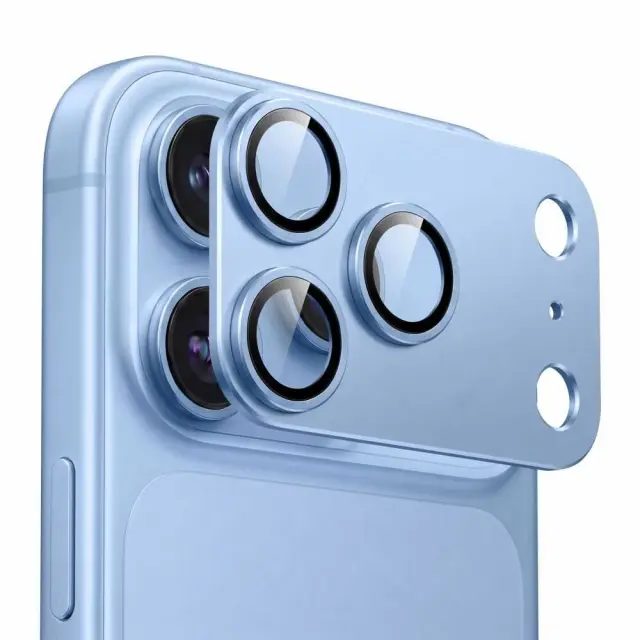 Tech-protect Camfull Fit+ iPhone 18 Pro Light Blue 2
