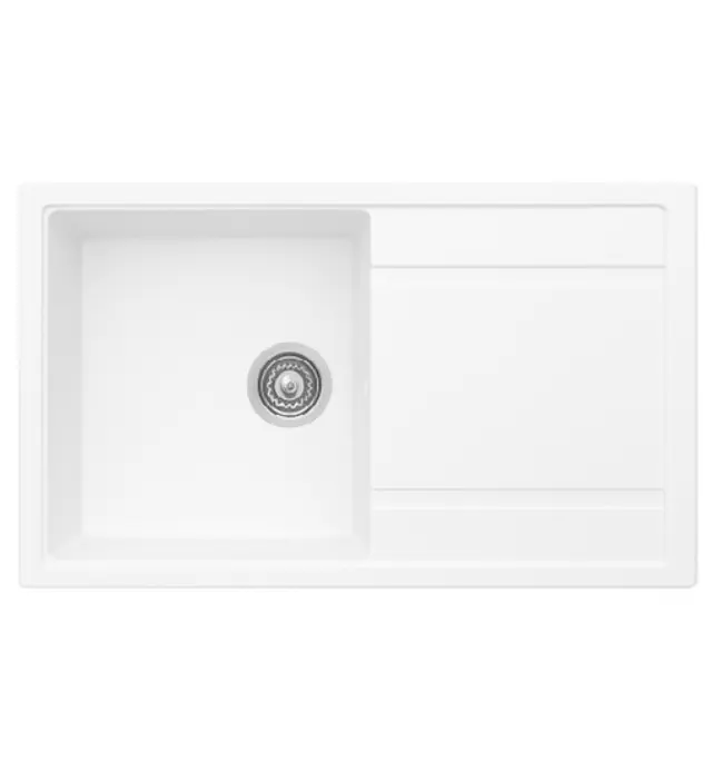 ΝΕΡΟΧΥΤΗΣ ΑΠΟ ΓΡΑΝΙΤΗ ΕΝΘΕΤΟΣ UNIXTON PAN-86 85X50 1B 1D White