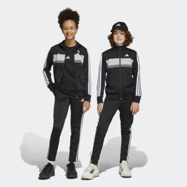 Adidas Seasonal Essentials Tiberio 3-Stripes Tricot Track Suit Kids JY0509 - 164