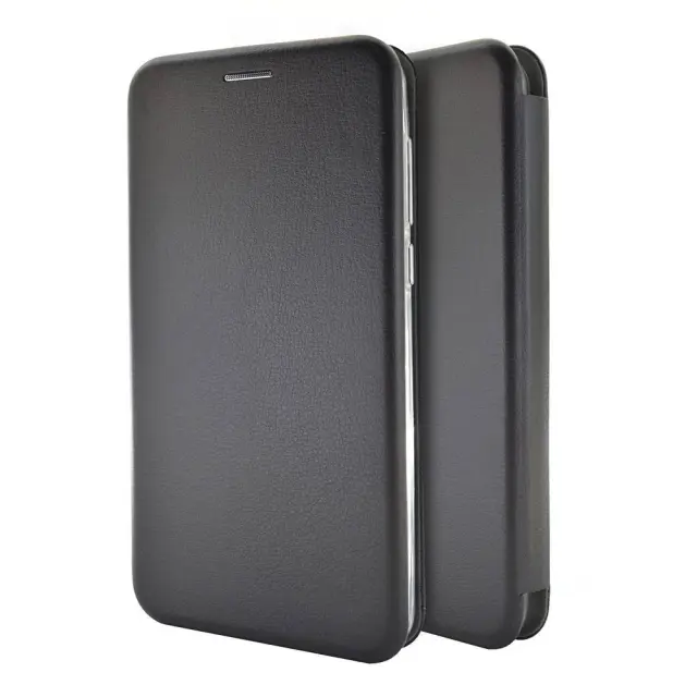 Θήκη Book Ancus Magnetic Curve για Xiaomi Redmi Note 10 Redmi Note 10s TPU Μαύρο