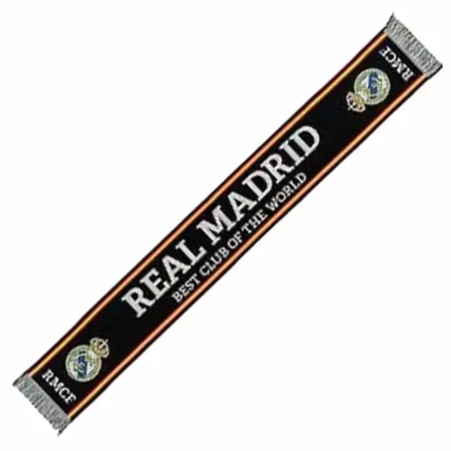 Κασκόλ Real Madrid Black 140x20cm Acryl-RM4BUF7