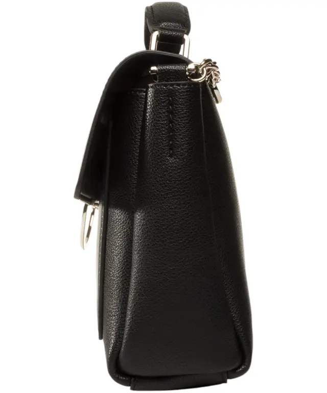 Calvin Klein - Γυναικεία Τσάντα Disc Top Handle Satchel K60K606509-BAX Μαύρο 3