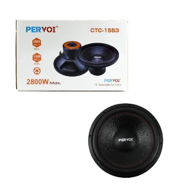 Pervoi Subwoofer Αυτοκινήτου 15″ Horn 2800W 165OZ PERVOI CTC-1553 - Active subwoofer Z891061