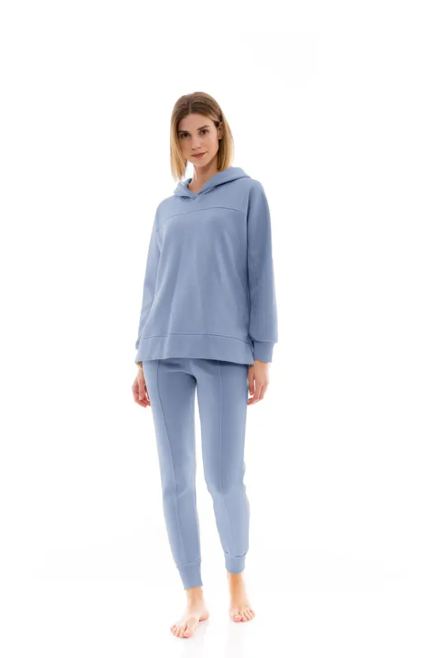 Σετ Homewear SOFT SOLID Blue Cloud W1462 Pink Label