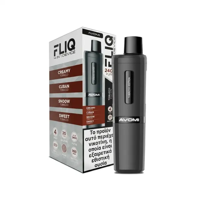 AVOMI FLIQ Tobacco Edition 4x2ml 20mg