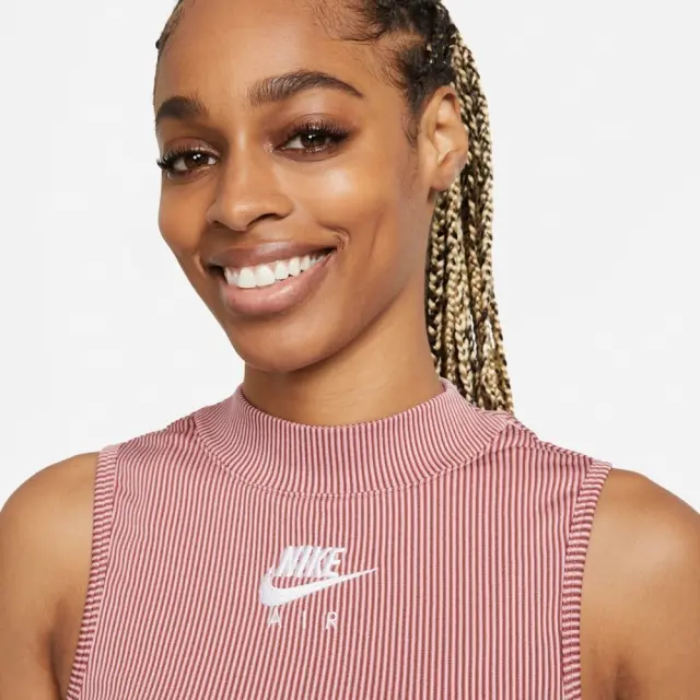 Nike Air Crop Tank (CZ9341-630) - Ροζ - M 3