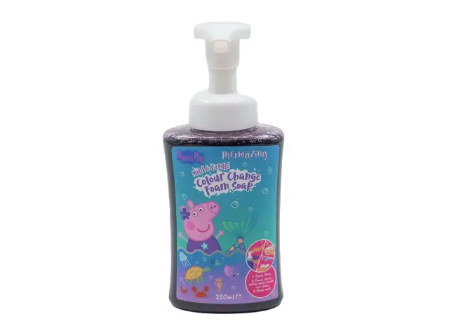 Peppa Pig Σαπούνι Πέππα το Γουρουνάκι Handsoap Colour Changing 250ml