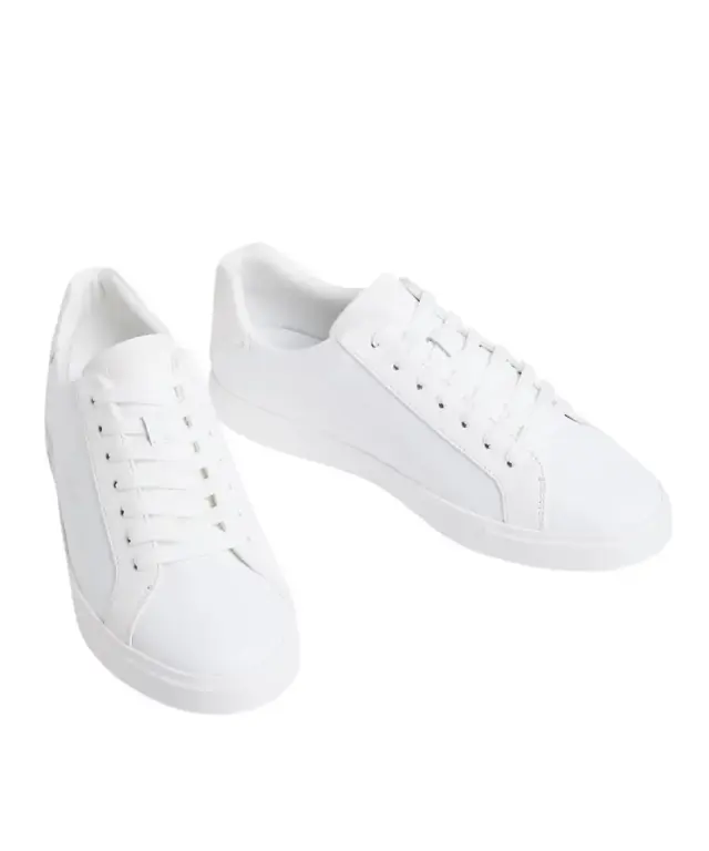 Calvin Klein - Ανδρικά Sneakers Low Prof Cupsole Lth HM0HM02123-0K4 Λευκό 2